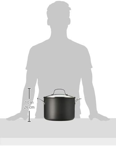 Cuisinart Chef's Classic Nonstick Hard-Anodized 8-Quart Stockpot with Lid,Black