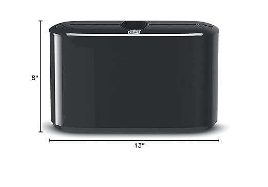 Tork Xpress Paper Towel Dispenser, Black, Single-Dispensing, Compatible with H2 Refills, Space-Saving Design (302028) - Image 10