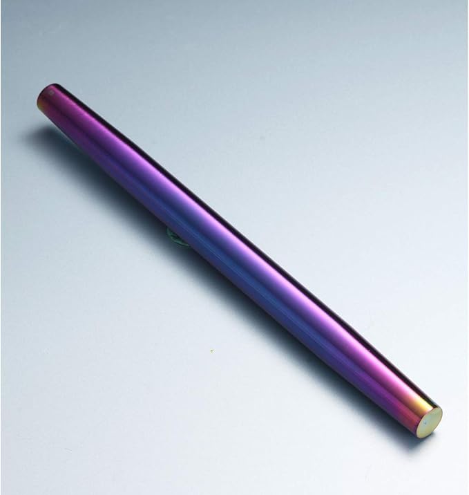 Berglander Rainbow Rolling Pin, 16.7 Inches Stainless Steel Colorful Matte Finish With Rainbow Titanium Plating Rolling Pin For Baking Pizza Dough, Pie, Cookie, Gift Ideas For Bakers. - Image 9