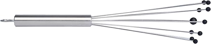 Restaurantware 10.5 in Stainless Steel Ball Whisk with Silicone Tips - 24 Pack - German Standard Sauce & Gravy Whisk, Non-Scratch, Dishwasher Safe - Non-Stick Silicone Ball Whisk for Baking - Image 13