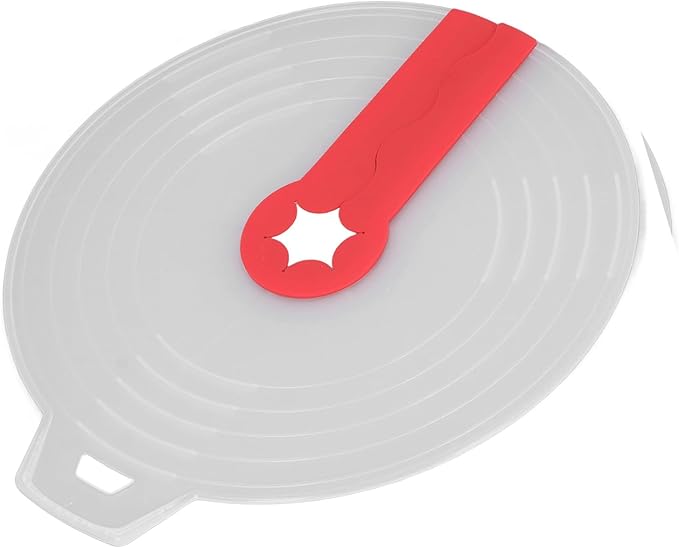 Tissting Splatter Guard for Mixing Bowls, Universal Fit Splash Cover for Cooking Baking - PP Silicone Mixer Screen Protector Prevents Mess While Whipping Cream Beating Eggs Kitchen Accessory