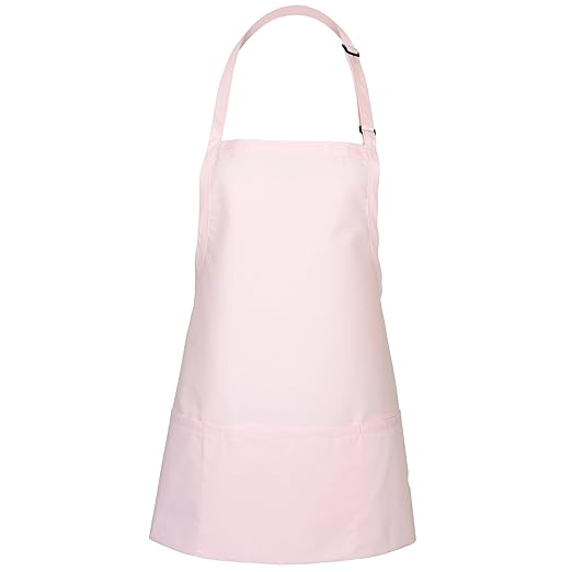 FAME Delta Plus Original Three Pocket Bib Apron - F10 - Pink (WFA81743PI)