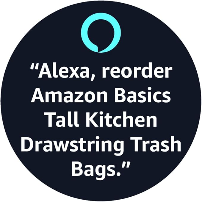 Amazon Basics Tall Kitchen Drawstring Trash Bags, 13 Gallon, Unscented, 45 Count - Image 5