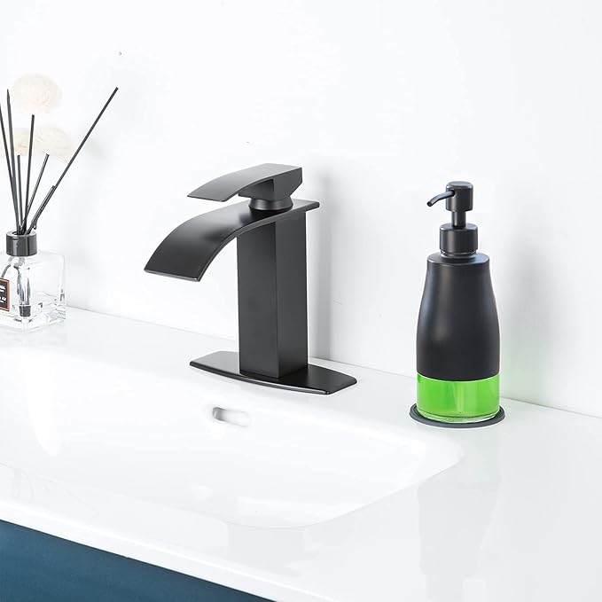 Gaussra Black Soap Dispenser with Coasterand Stickers, Refillable Liquid Stainless Steel Soap Dispenser for Kitchen Sink, Bathroom Countertop (11OZ / 320ML) - Image 7