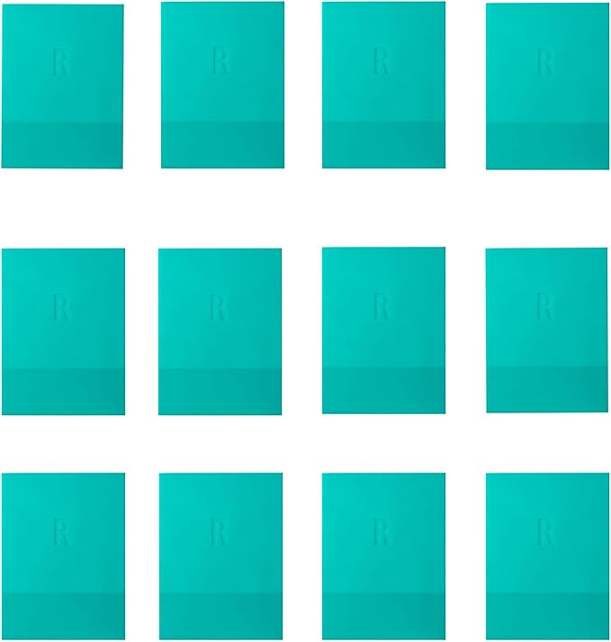 BOOLOOEN Mini Squeegee Rubber,Optimized for use with Mesh Backed Stencils and Transfers , Mini Squeegee for Scorch Paste Wood Burning Paste, Paint, Screen (1201)