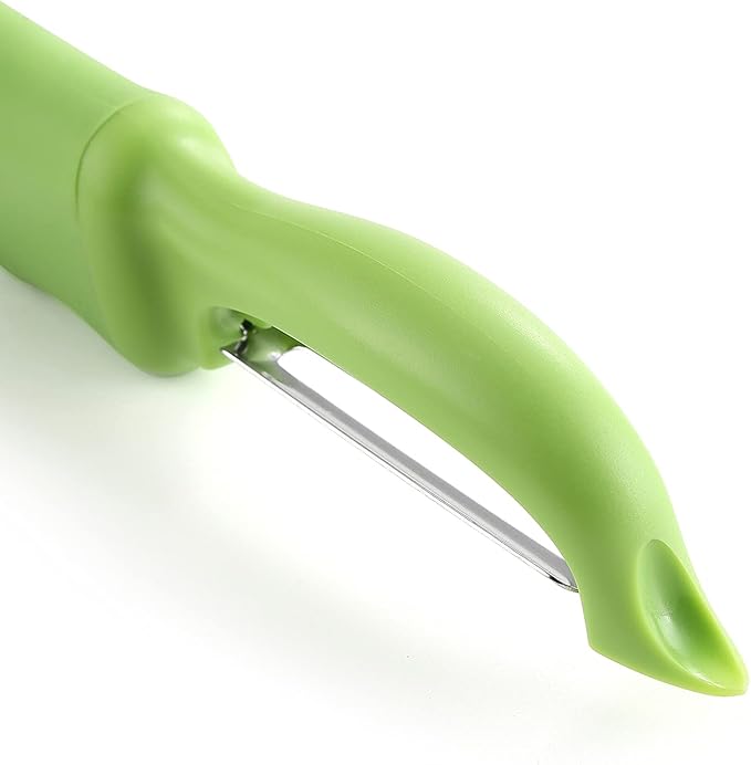 Spring Chef Premium Swivel Vegetable Peeler, Soft Grip Handle and Ultra Sharp Stainless Steel Blades - Perfect Kitchen Peeler For Veggie, Fruit, Potato, Carrot, Apple - Green - Image 9