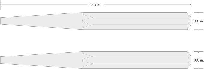 TEKTON 5/16 Inch Solid Punch | 66078 | Made in USA