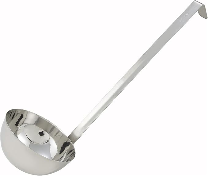 Winco 2-Piece Constructed Stainless Steel Ladle, 32-Ounce by Winco