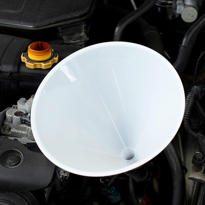 Hutzler Plastic Funnel, 64 oz, Natural (Pack of 2) - Image 2