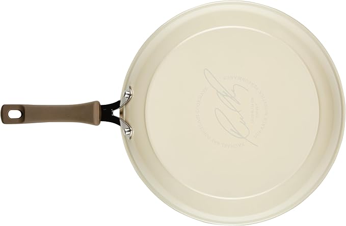 Rachael Ray Cook + Create Nonstick Frying Pan/Skillet, 12.5 Inch - Almond - Image 11