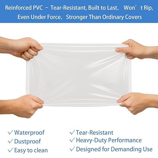Bun Rack Cover – Transparent PVC with 4 Sided Zippers – Universal 20 Tier Sheet Pan & Speed Rack Cover – Heavy Duty, Waterproof & Dustproof Bread Rack Cover Bakery Rack Cover - Image 6