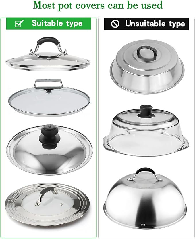 Pot Lid Organizer,304stainless steel door hanging pot lid rack (Modern,Four-layer) - Image 6