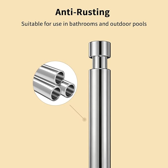 YUMORE Paper Towel Holder Countertop, Paper Towel Holder with Weighted Base Non Slip, Standing Paper Towel Roll Holder for Kitchen Bathroom, Stainles Steel (Chrome) - Image 8