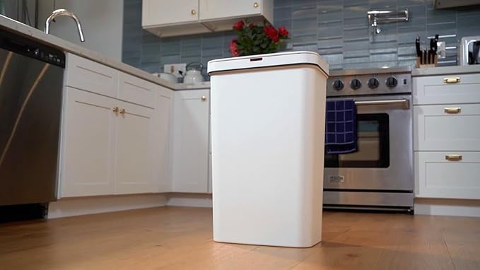 Simpli-Magic 13 Gallon (50L) Motion Sensor Touchless Trash Can – Automatic Hands-Free Garbage Can for Kitchen, Home, Office - Image 8