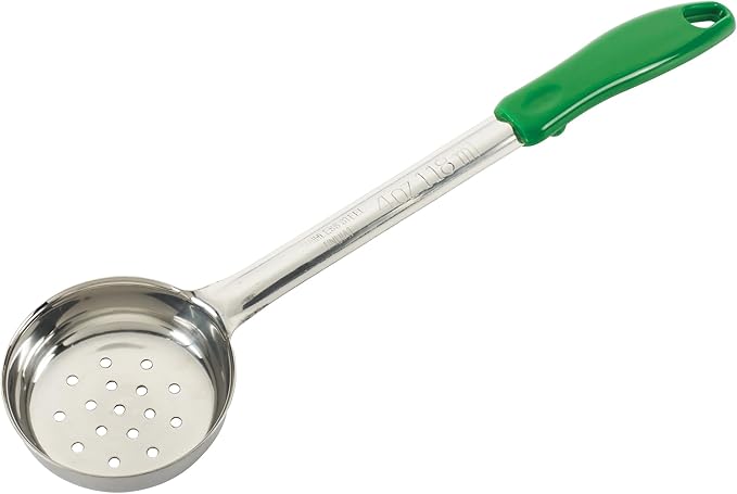 Winco Food Portioner, Perforated, 4 Ounce, Red by Winco