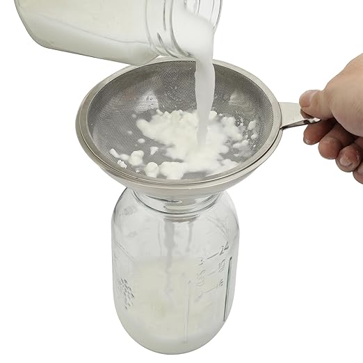 Serinar Stainless Steel Large Funnel with Filter (5.7 in. X 0.55 in. Mouth) and 50 Mesh Stainless Steel Food Filter for Bottle, Oil, Juice, Coffee, Honey, Milk - Image 6