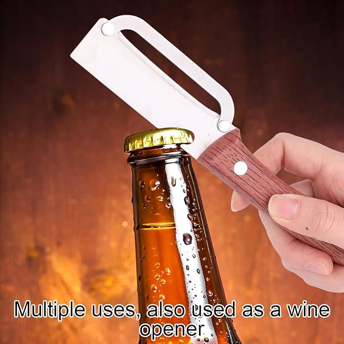 1pcs Multi-Functional Vegetable Peeler with Ergonomic Handle, Stainless Steel Thick & Thin Skin Fruit Peeler with Bottle Opener, Not for Left-Handed Users, Practical Kitchen Tool for Apple Potato - Image 7