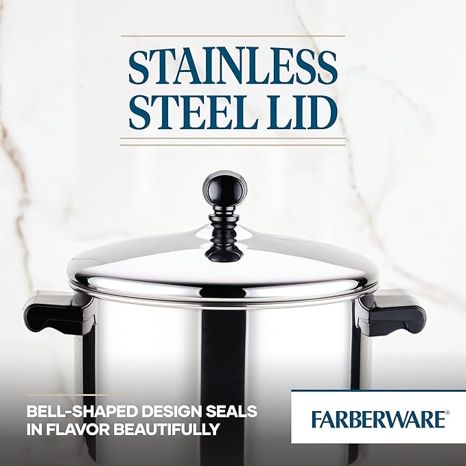 Farberware Classic Stainless Steel 4-Quart Covered Saucepot - - Silver - Image 6