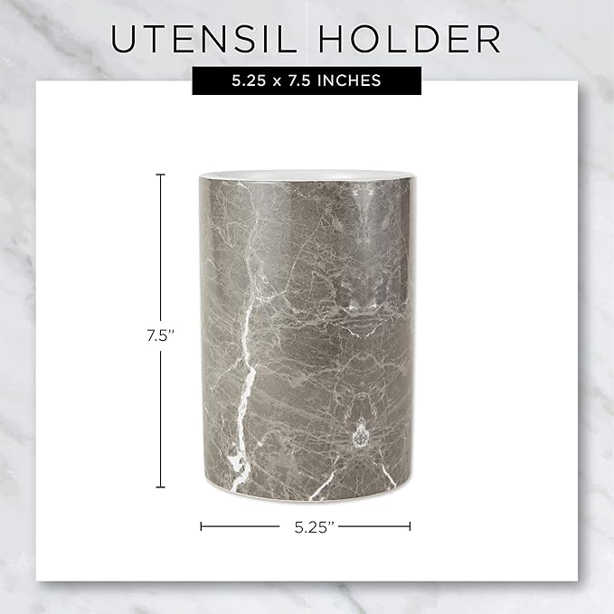 DII Kitchen Accessories Retro Collection, Ceramics, Utensil Holder, Blue - Image 7