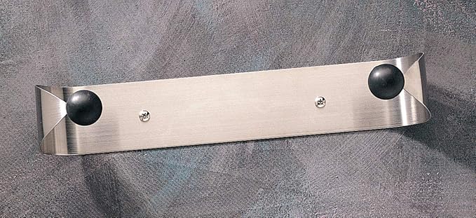 Prodyne Under Cabinet Paper Towel Holder, Silver and Black Small - Image 5