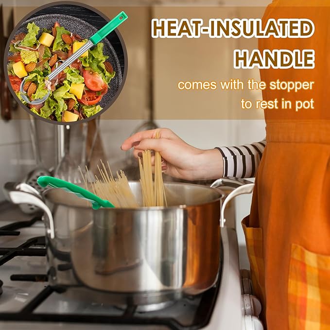 4 Ounce Stainless Steel Perforated Portion Control Ladle Spoon - 4Pcs Pizza Sauce Serving Spoons Portion Ladle for Sauces, Perfect for Weight Watchers, Buffets, Parties