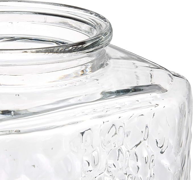 2.5 Gallon Glass Beverage Dispenser with Stainless Steel Spigot, Metal Stand, and Drip Tray – Mason Jar Style Drink Dispenser for Parties, Iced Tea, Water, Lemonade, and More - Image 10