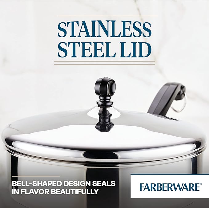 Farberware Classic Stainless Steel Fry Lid, Saute Pan (2.75 Quart), Silver - Image 6
