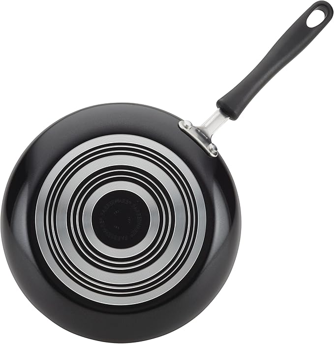 Farberware Cookstart DiamondMax Nonstick Cookware/Pots and Pans Set with Glass Lids, Dishwasher Safe, Includes Baking Pan and Kitchen Cooking Tools, 15 Piece - Black - Image 13