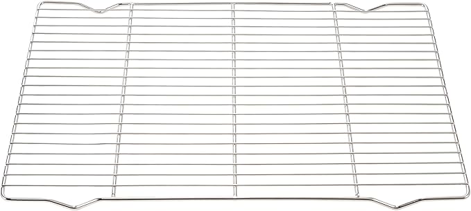 2-Pack Cooling Racks for Baking, 10x15 Inch Heavy Duty Stainless Steel Wire Cookie Rack Fits Half Sheet Pan, Oven Safe Cooling Rack Set, Dishwasher Safe & Non-Toxic - Image 8