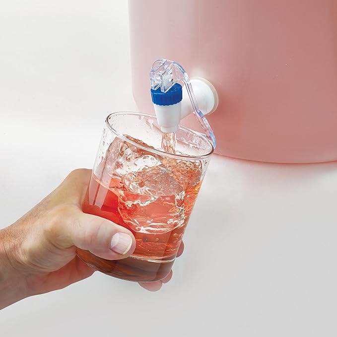 Beverage Dispenser White BPA Free Polypropylene 6 Gallon (PBDW-22) - Image 5