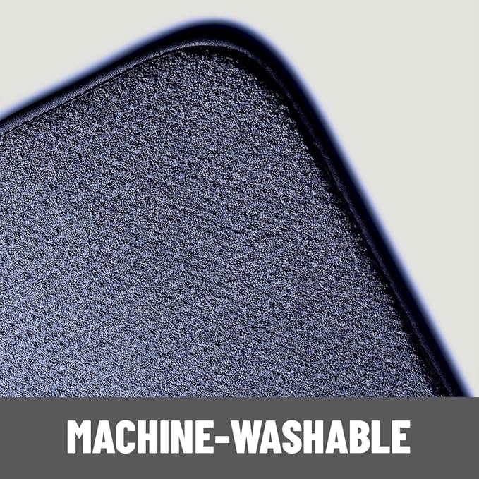 Bellemain XXL Dish Mat Microfiber Dish Drying Mat, Super absorbent (16" x 18", Navy) - Image 6