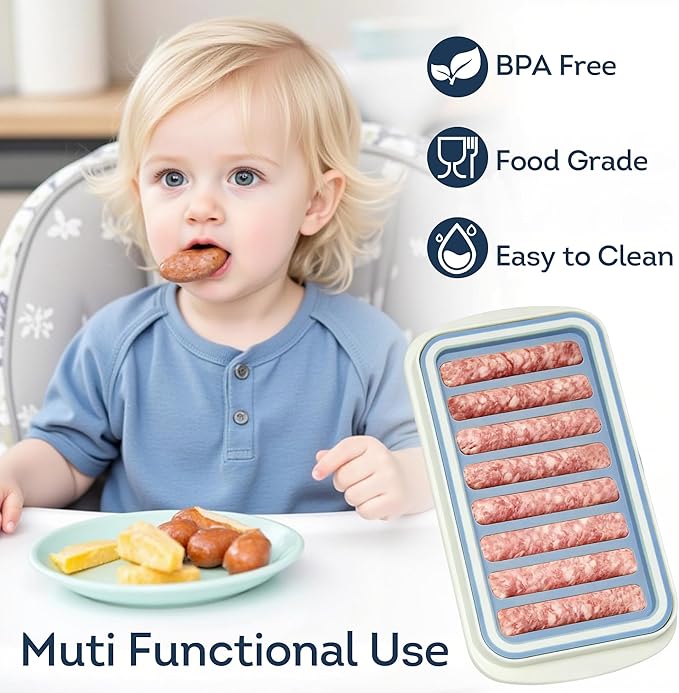 Lily's Home Flexible Silicone Ice Cube Tray - Durable Easy Release - Fresh Youthful Colors - Water Fill Port - Compact 9x4.5 Size - Multi-Purpose Use - Ice Cube Trays for Freezer - Set of 3 - Image 7