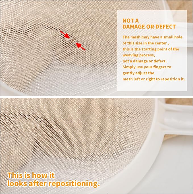 Kefir Strainer Set, 3-Size Plastic Non-Metal Sieve with Fine Mesh for Kefir Grains, Milk Kefir, Water Kefir & Kombucha & Quinoa - Durable, Food Grade & Easy Clean - Image 8