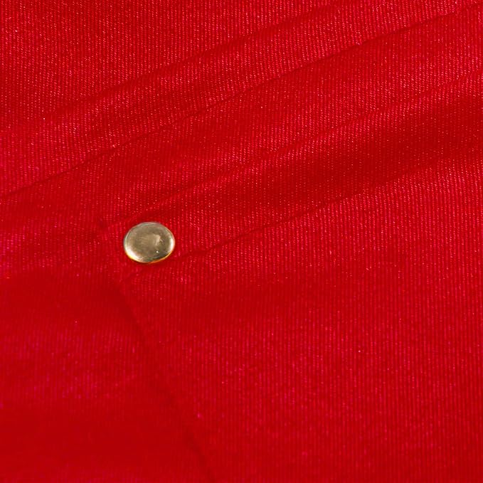 Server Apron with 5 Pockets - Rivet buckle Unisex Short/Half Waiter Waist Short Apron