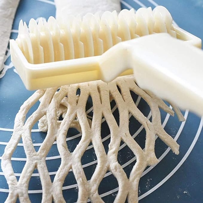 Lamoutor 2Pcs Lattice Roller Cutter Pastry Cutter Roller DIY Baking Tool for Dought Cookie Pie Pizza Bread Pastry - Image 8