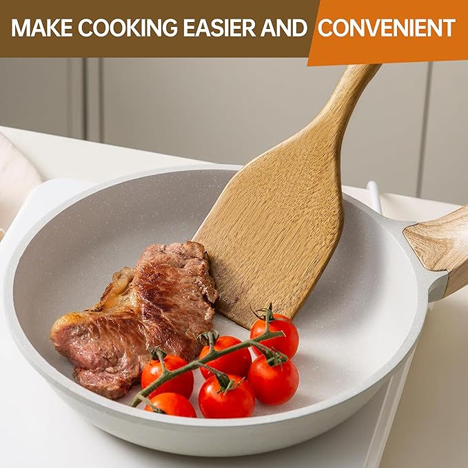 2 Pcs Wooden Cooking Utensils Set ,Wooden Spoons for Cooking, - Image 7