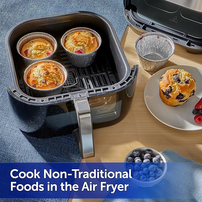Reynolds Kitchens Air Fryer Cups, Easily Cook Individual Air Fryer Food and Non-Traditional Foods, Great for Meal Prepping and Picky Eaters, Oven-Safe and Grill-Safe, 30 Pack, 8 fl oz. - Image 5