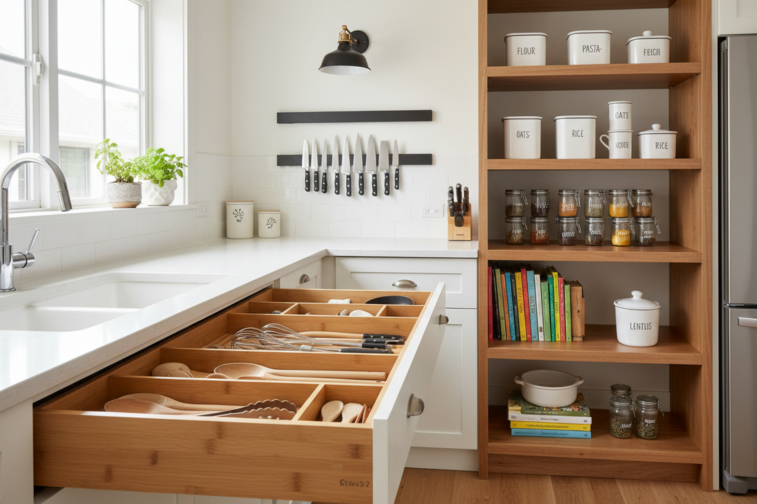 10 Kitchen Organization & Storage Ideas for a Clutter-Free Home