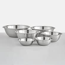 JoyJolt Stainless Steel Mixing Bowl Set - 6 Piece Nesting Bowls, 5qt to 0.5qt, Ideal for Kitchen, Cooking, Baking and Storage - Image 7
