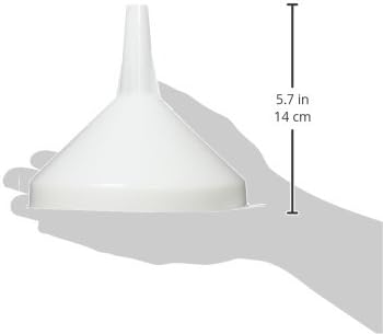 Winco 32oz Funnel, Plastic, 6-1/4" - Image 2