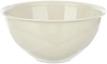 Tribello Large Mixing bowls 5-Quart 169oz - Plastic Salad/Mixing/Serving Bowl 1 pack by Tribello