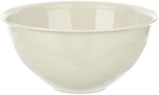 Tribello Large Mixing bowls 5-Quart 169oz - Plastic Salad/Mixing/Serving Bowl 1 pack by Tribello