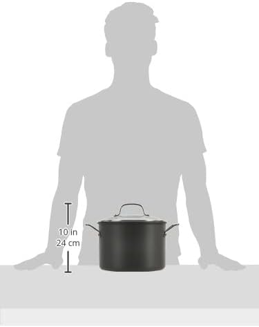 Cuisinart 14-Piece Cookware Set, Chef's Classic NonStick Hard Anodized, Gray, 66-14N - Image 3