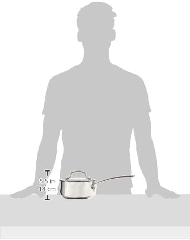 Cuisinart 419-14 Contour Stainless 1-Quart Saucepan with Cover - Image 5