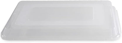 Nordic Ware Naturals Half Sheet Set - USA Made Aluminum Commercial Quality Sheet Pan for Baking or Roasting, Encapsulated Galvanized Steel Rim Prevents Warping, 2pk Half + Lid - Image 8