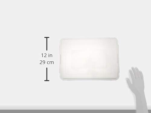 Winco Covers for Aluminum Sheet Pan, 13 by 18-Inch,Clear,Medium - Image 3