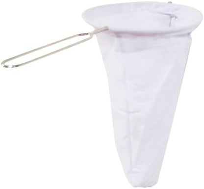 Tea/Coffee Filter, Size 3.0 inches, Reusable, Traditional Thai style, Cloth Tea Filter Sock, Pour Over, Dripper Filter, Coffee Strainer