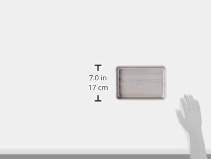 USA Pan Bakeware Mini Sheet Pan, Warp Resistant Nonstick Baking Pan, Aluminized Steel - Image 3