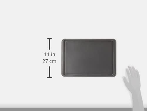 GoodCook Everyday Nonstick Baking Sheet Set, 3 Pack Includes Small (13×9) Medium (15×1) and Large (17×11) Pans Carbon Steel Construction Cookie Sheets Bakeware Set, Gray - Image 3