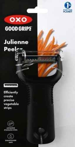 OXO 0719812003665 Good Grips Julienne Peeler, one Size, Multi (Pack of 2) - Image 2